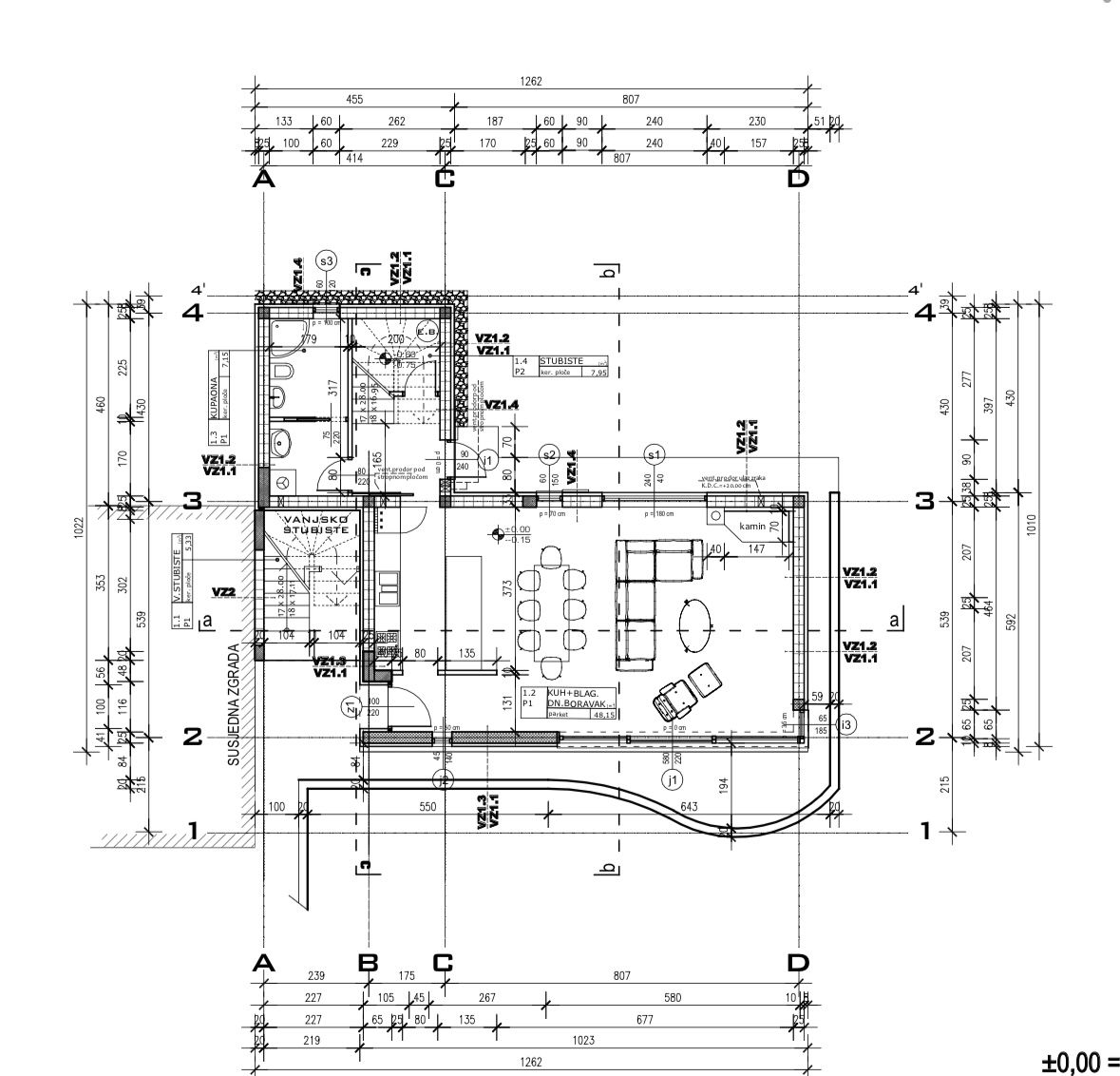 Grundriss Erdgeschoss